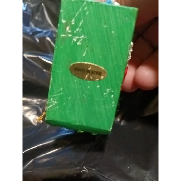 American Greetings Santa With Bear Snow Buddies 1999 Ornament (K) - Picture 6 of 6